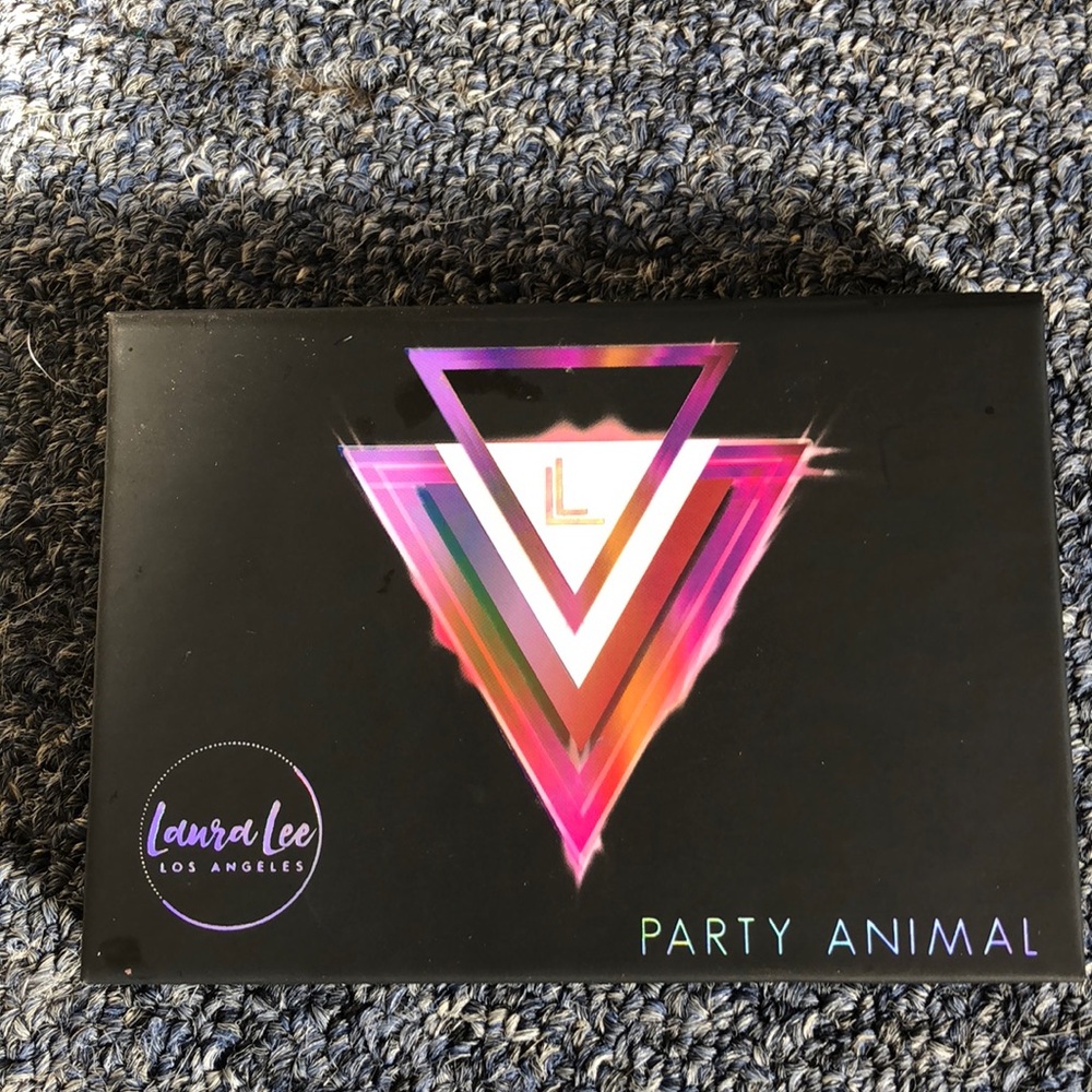 Laura lee party animal eye shadow palate BRAND New